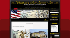Desktop Screenshot of christinastaxservices.com